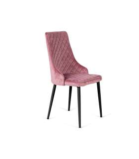Pack de 4 sillas Imperial velvet Rosa 94 cm (alto) 48 cm