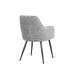 copy of Pack of 4 Zaragoza chairs upholstered grey