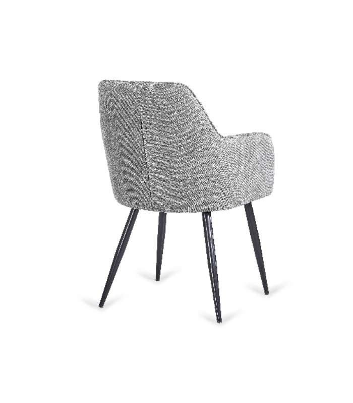 copy of Pack of 4 Zaragoza chairs upholstered grey