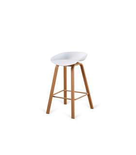 copy of Pack of 2 white Buñuel stools