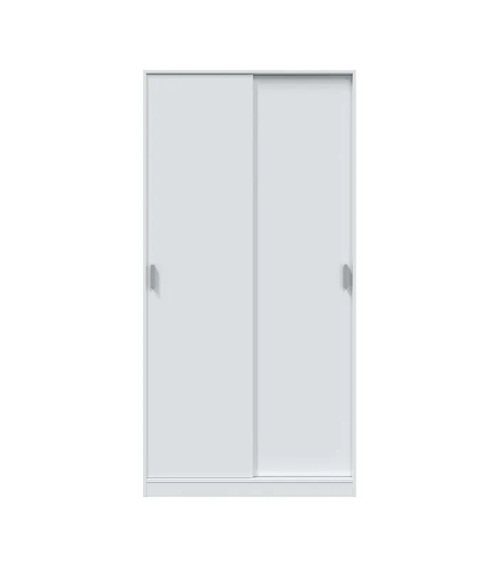 copy of Wardrobe white sliding doors 120 cm wide