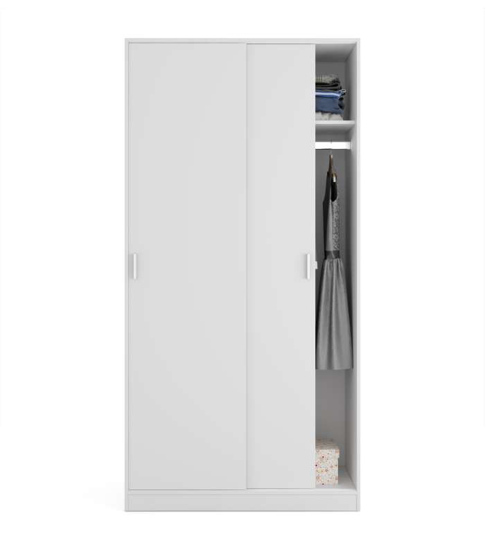 copy of Armoire Alba portes coulissantes finition blanche 200