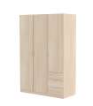 copy of Roupeiro Alba portas de correr acabamento branco 200 cm(altura)120 cm(largura)50 cm(comprimento)