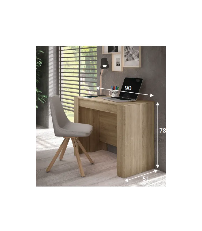 copy of Mesa de cocina con alas abatibles Cosmos 31/86/140cm