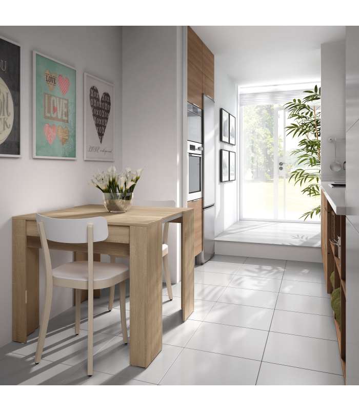 copy of Kitchen table with folding wings Cosmos 31cm - 140cm