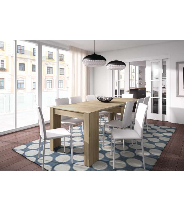 copy of Kitchen table with folding wings Cosmos 31cm - 140cm