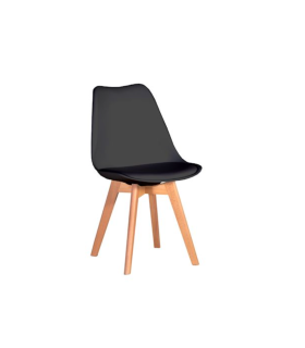 MBTIC Sillas de salon Pack de 4 sillas modelo Susan tapizadas