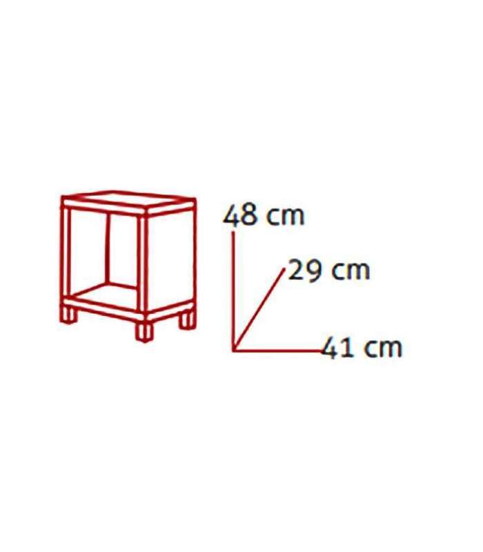 MESITA KUBOX 1*1 VARIOS COLORES