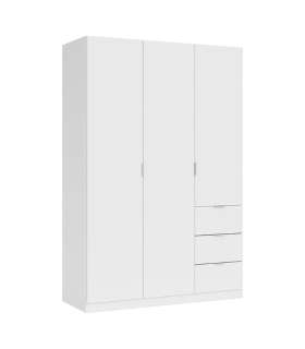 copy of Wardrobe white sliding doors 120 cm wide