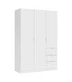 copy of Armoire Alba portes coulissantes finition blanche 200 cm(hauteur)120 cm(largeur)50 cm(longueur)