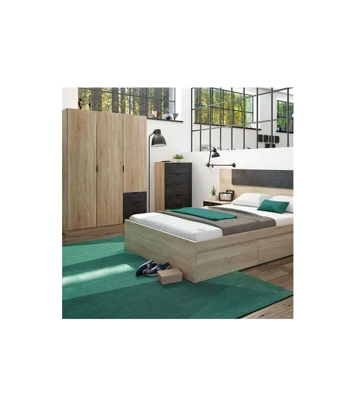 copy of Wardrobe white sliding doors 120 cm wide