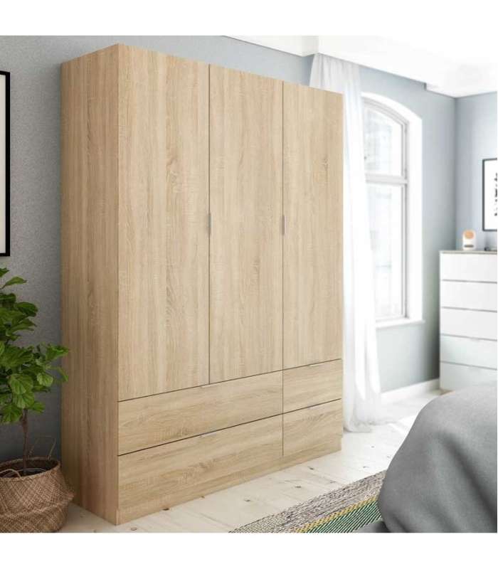 copy of Armoire Alba portes coulissantes finition blanche 200