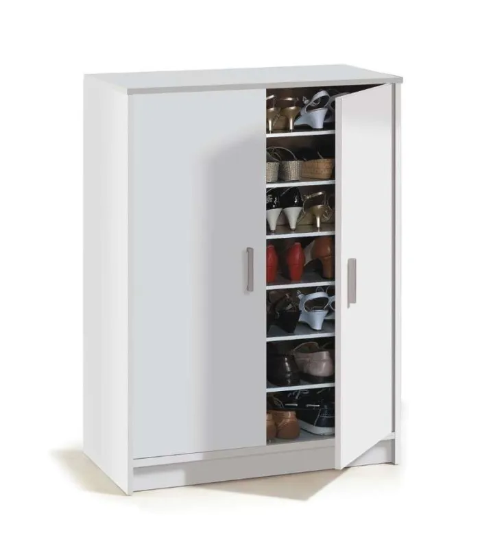 Armário multiúso 2 portas Lassie branco 75x101x36cm