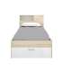 copy of Pozo Alcon 90 cm lit compact en blanc 95