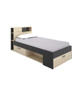 copy of 90 cm Dina bed for youthful bedroom.