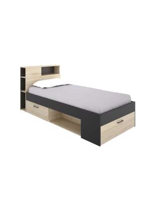Cama compacta Pozo Alcon 90 cm, natural/enxerto