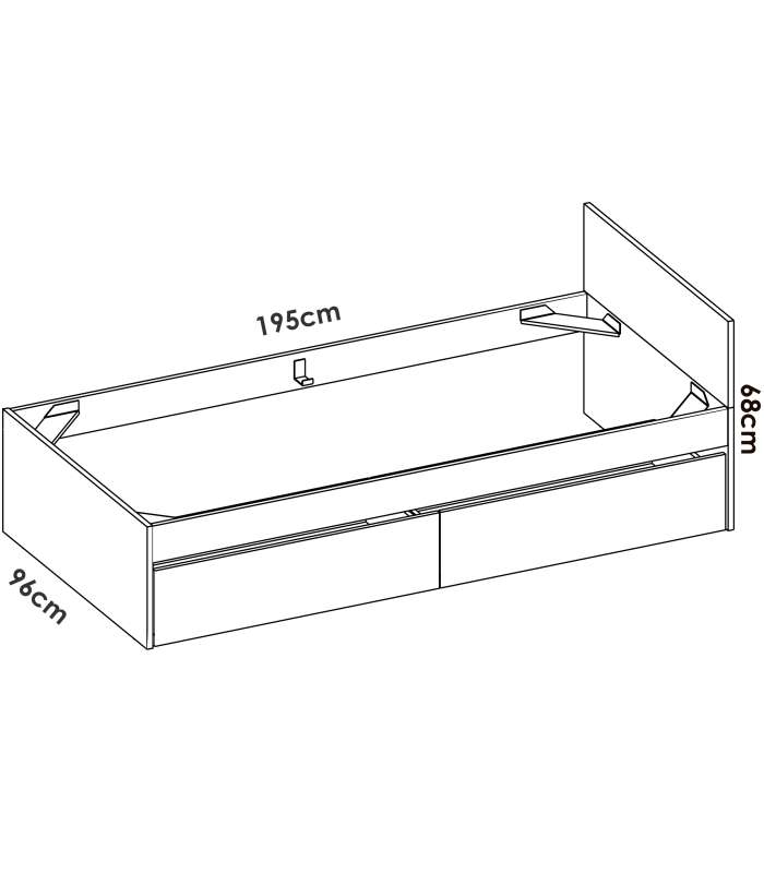 copy of Solid wood youth bedroom set