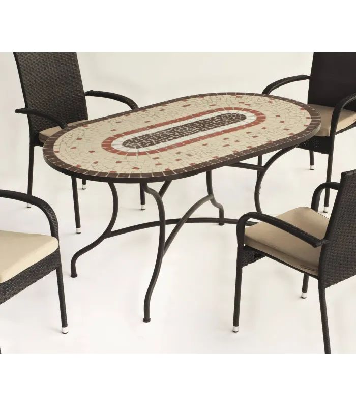 Conjunto de mesa y sillas de jardín Malaya/Shifa