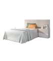 Conjunto de cama jovem + mesa Mistura terminou natural / branco.