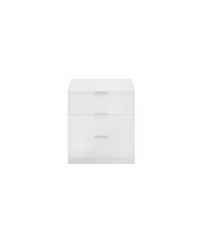 copy of Dina bedside table with 1 natural/white drawer.