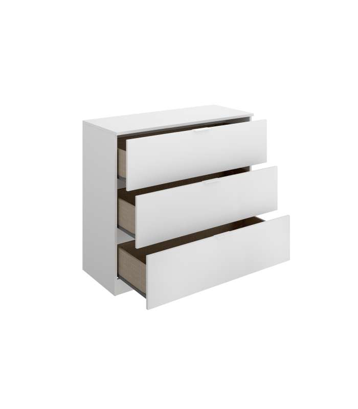 copy of Comoda Dina 3 natural/white drawers.