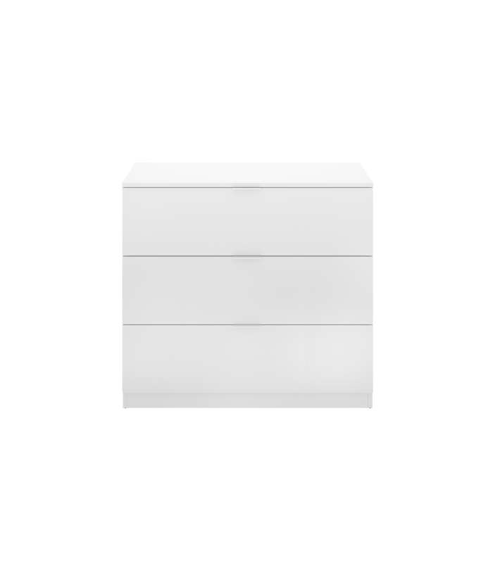 copy of Comoda Dina 3 natural/white drawers.