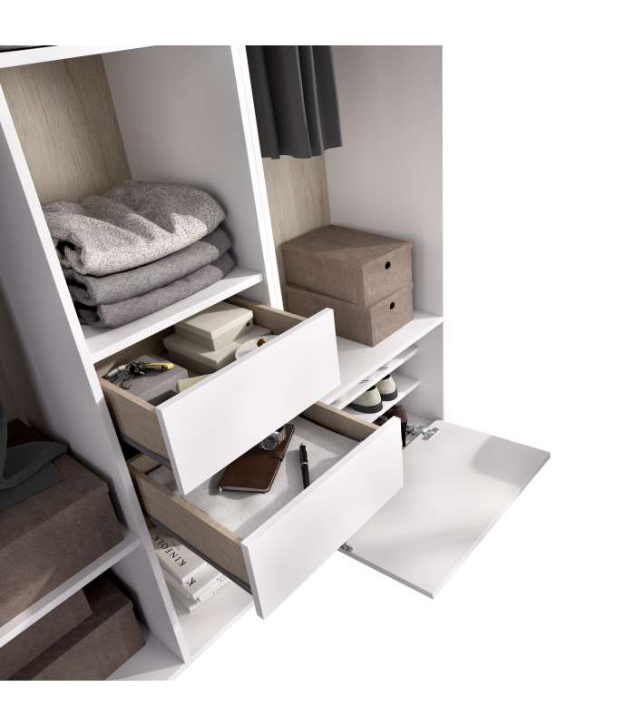 copy of Suit dressing room for bedroom with curtain and 10