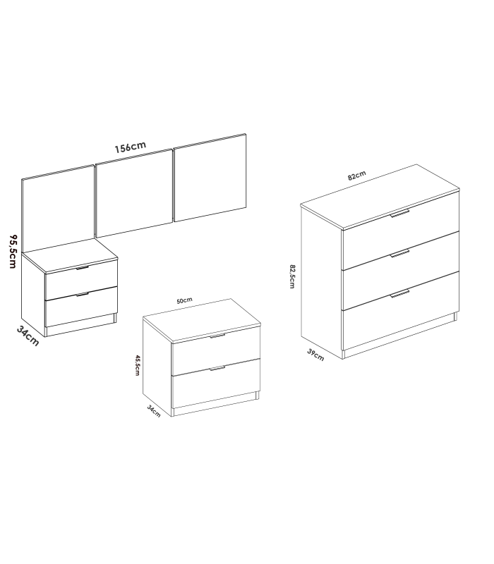 copy of Solid wood youth bedroom set