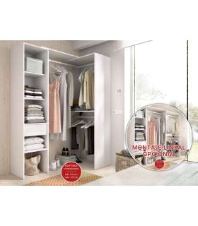 copy of Suit dressing room for bedroom with curtain and 10