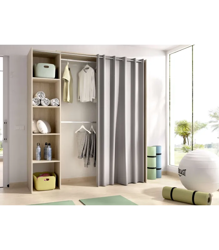 Vestidor Siles: espacio para ropa y accesorios