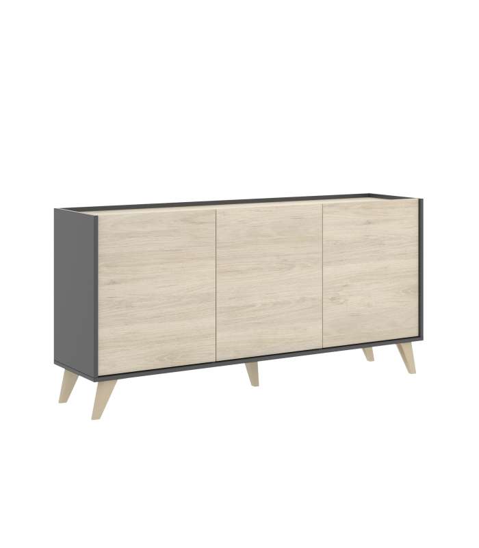 copy of Sideboard salon Ness 3 doors two colors.