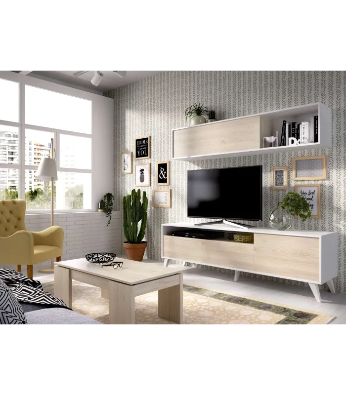 Conjunto de muebles Canena en Blanco/Natural