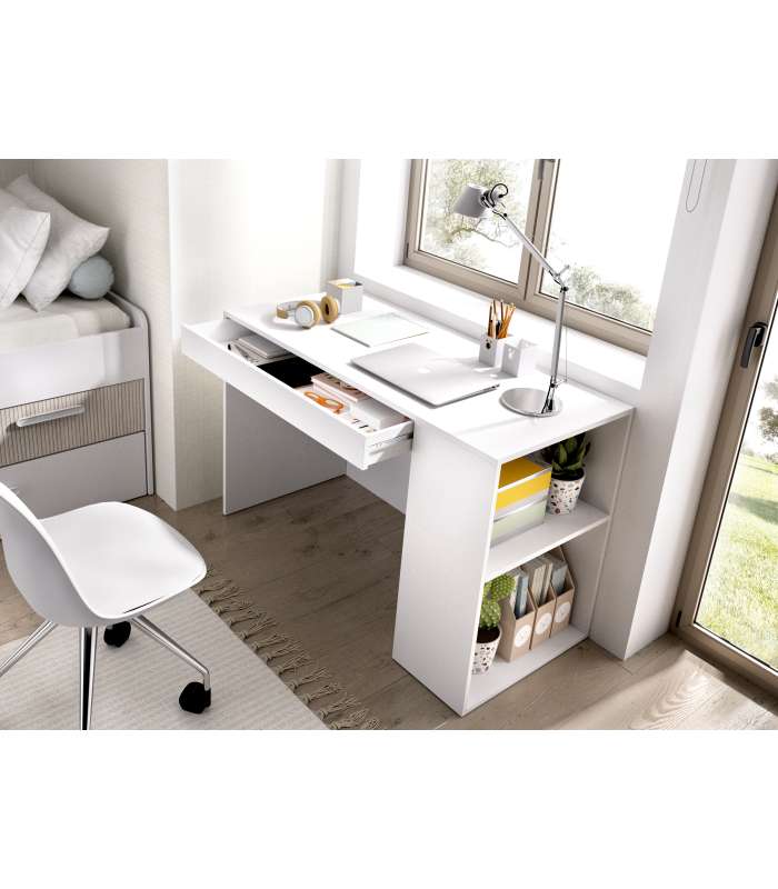 copy of Teo desk with shelf and 1 drawer.