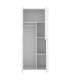 copy of Wardrobe 3 folding doors DJ-90 white artic 90 cm wide