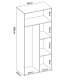 copy of Wardrobe 3 folding doors DJ-90 white artic 90 cm wide