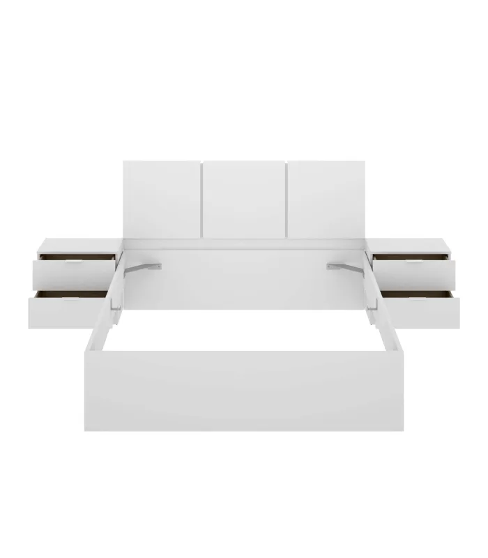 copy of Headboard set + 2 tables with two Gia drawers.