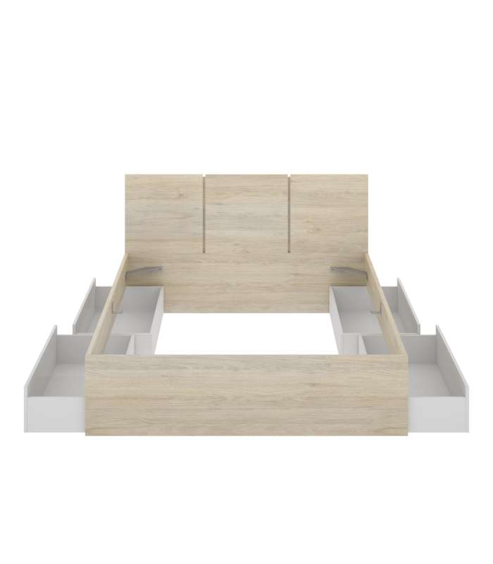 copy of Alice canape bed for 150x190 mattresses with 4 drawers