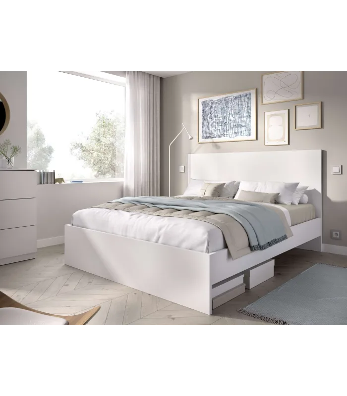 copy of Alice canape bed for 150x190 mattresses with 4 drawers