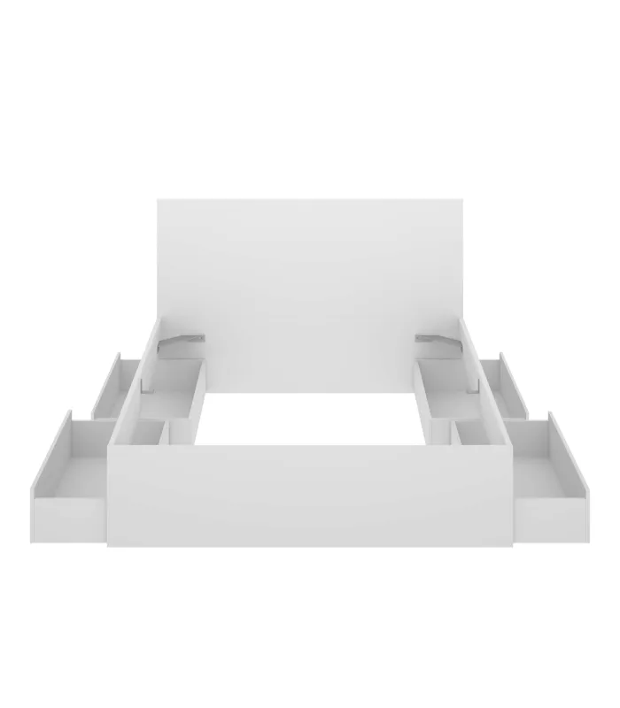 copy of Headboard set + 2 tables with two Gia drawers.