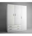 copy of Armoire 3 portes battantes finition blanche 202 cm(hauteur)90 cm(largeur)53 cm(longueur)