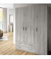 copy of Wardrobe 3 folding doors DJ-90 white artic 90 cm wide