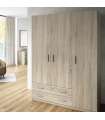 copy of Armoire 3 portes battantes finition blanche 202 cm(hauteur)90 cm(largeur)53 cm(longueur)