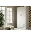 copy of Wardrobe 3 folding doors DJ-90 white artic 90 cm wide