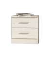 copy of Dina bedside table with 1 natural/white drawer.