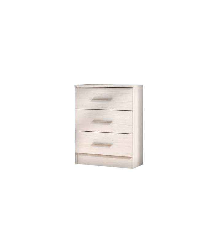 copy of Dina bedside table with 1 natural/white drawer.