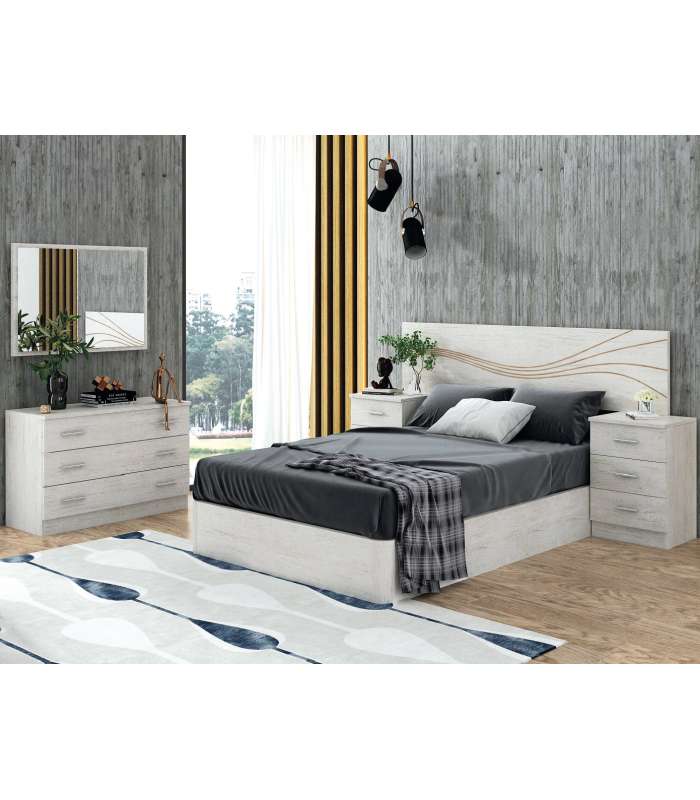 IMPT-HOME-DESIGN Mesitas de noche Mesita de noche con 3 cajones