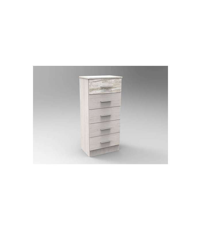 copy of Sinfonier 5 drawers Model Maya Finish in white artic.