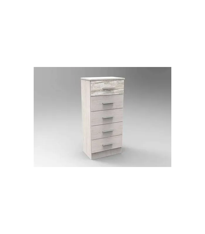 copy of Sinfonier 5 drawers Model Maya Finish in white artic.