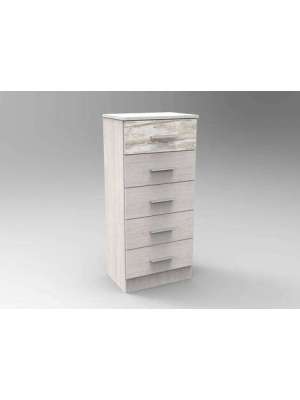copy of Sinfonier 5 drawers Model Maya Finish in white artic.