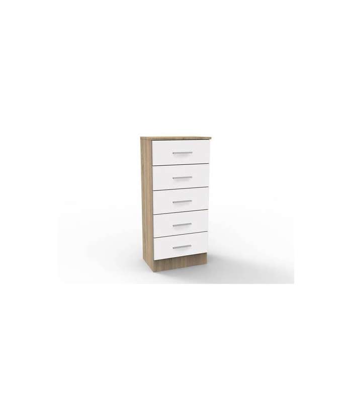 copy of Sinfonier 5 drawers Model Maya Finish in white artic.